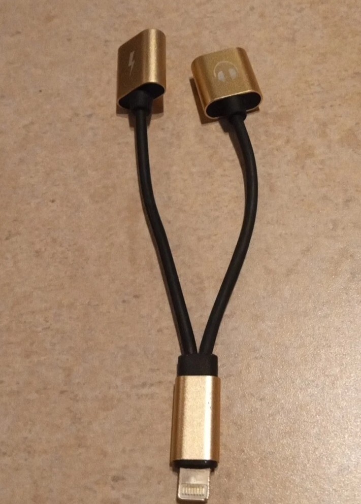 Adapter 2x HF / Audio for iPhone