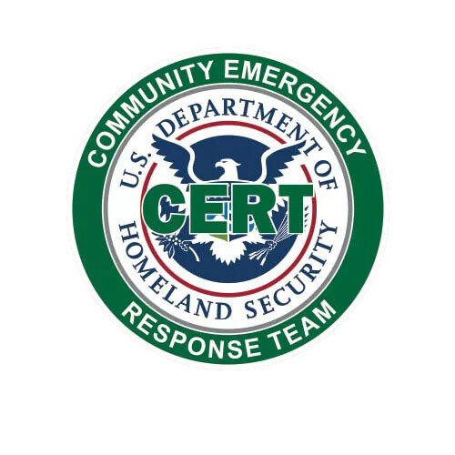 CERT DHS Homeland Security Sticker Decal