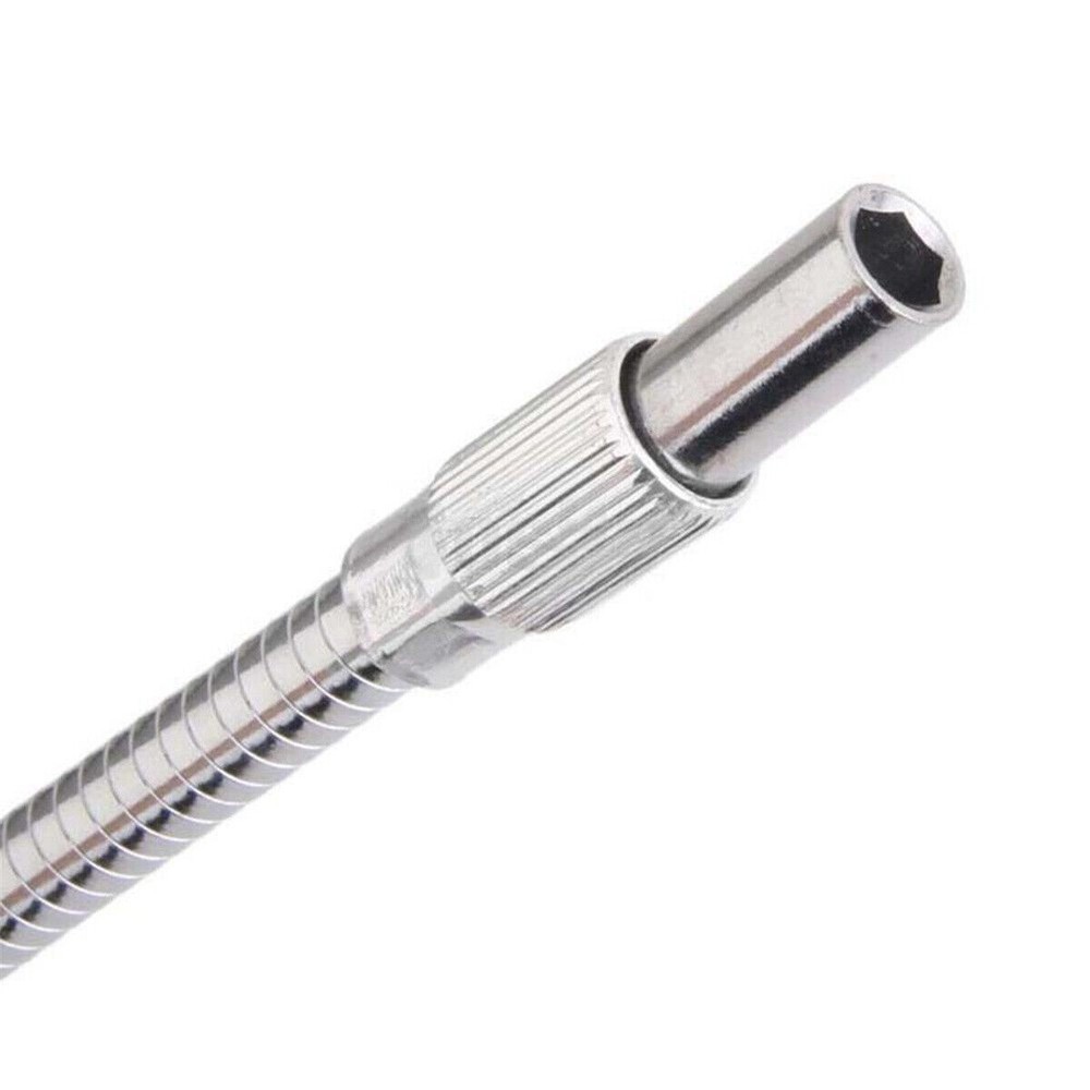 4PC Extension Screwdriver Drill Bit Flexible Shaft Holder Impact Driver Tool Set