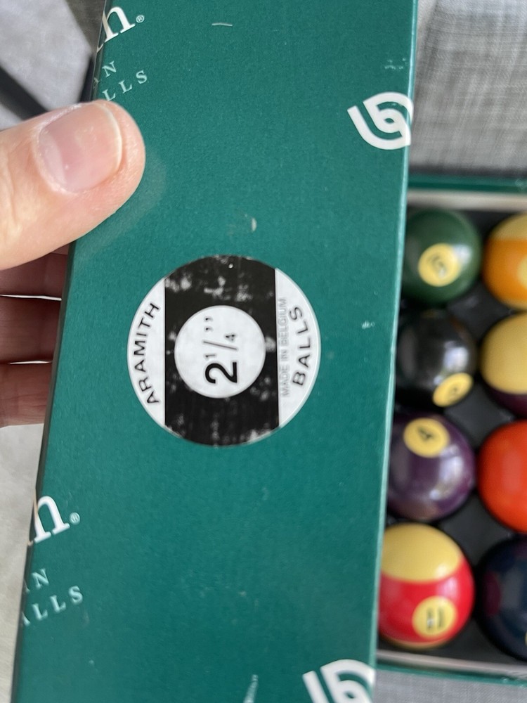 Aramith Premier Billiard Pool Ball set 2 1/4"