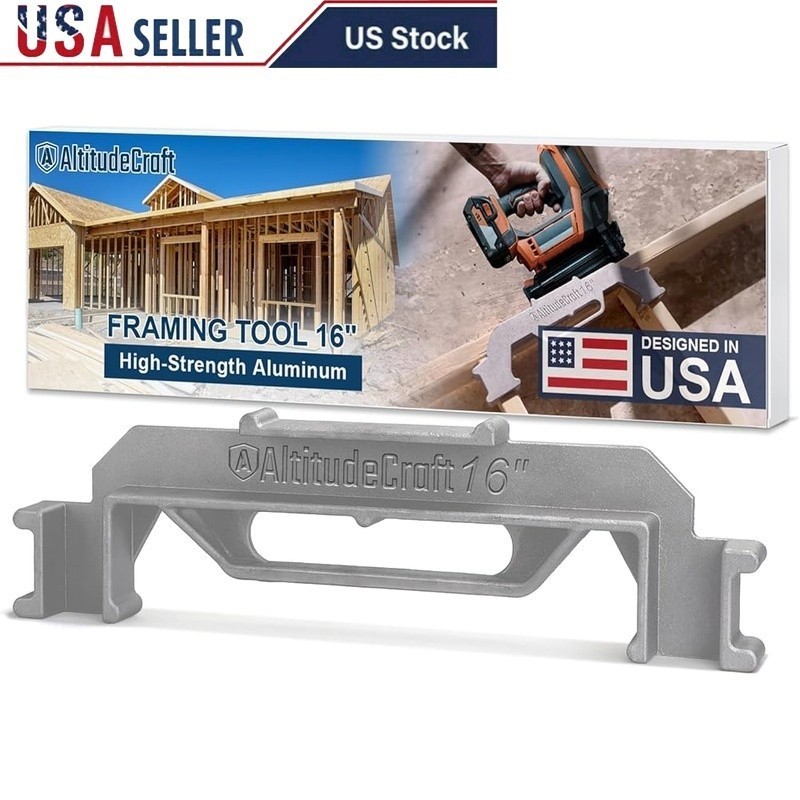 16 Inch Framing Stud Layout Tool Precision Construction Jig Durable Easy to Use