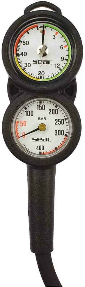 SEAC PRESSURE GAUGE + DEPTH GAUGE