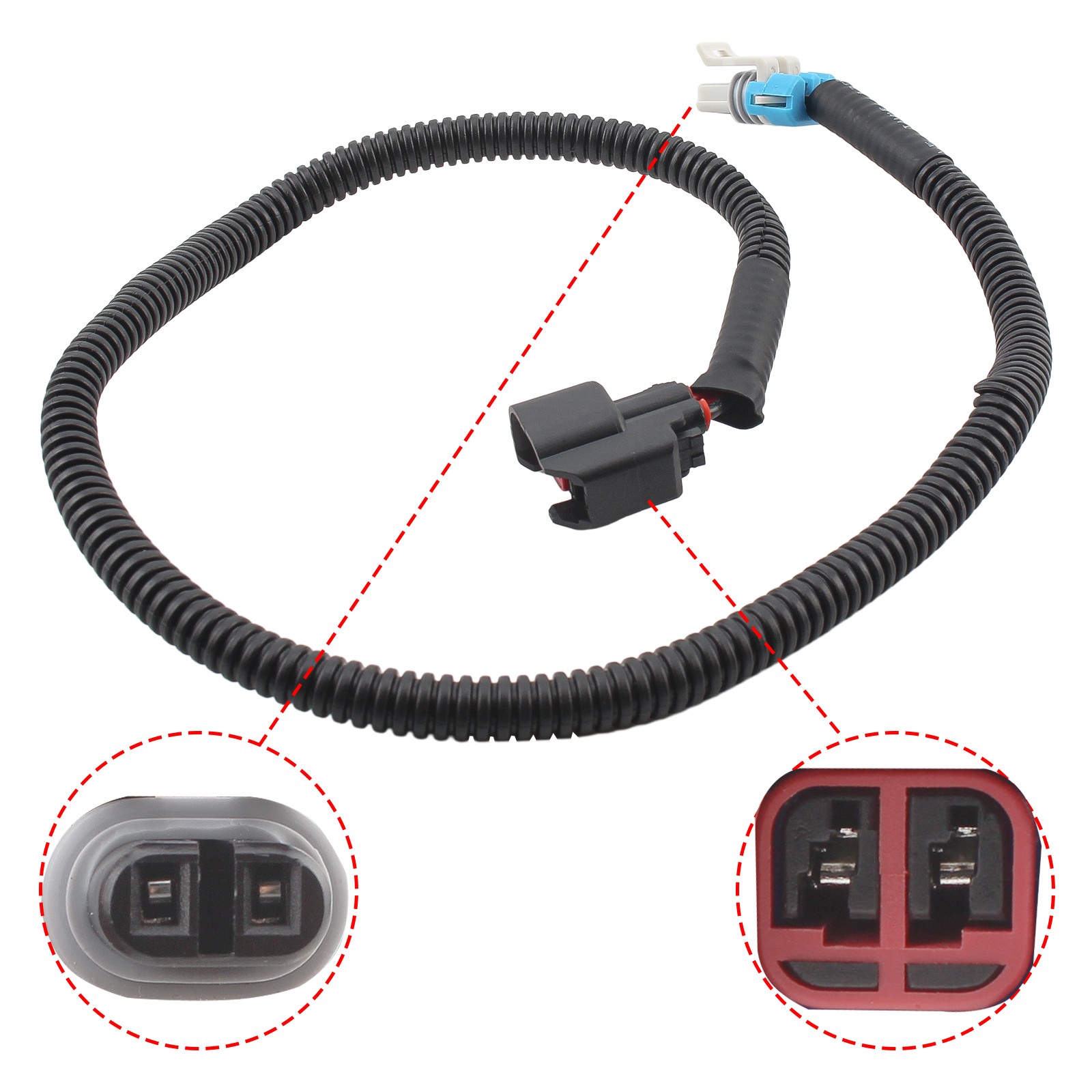 2X Fuel Injectors w/ Harness Fit For Polaris Ranger XP 800 Ranger 800 2011-2014