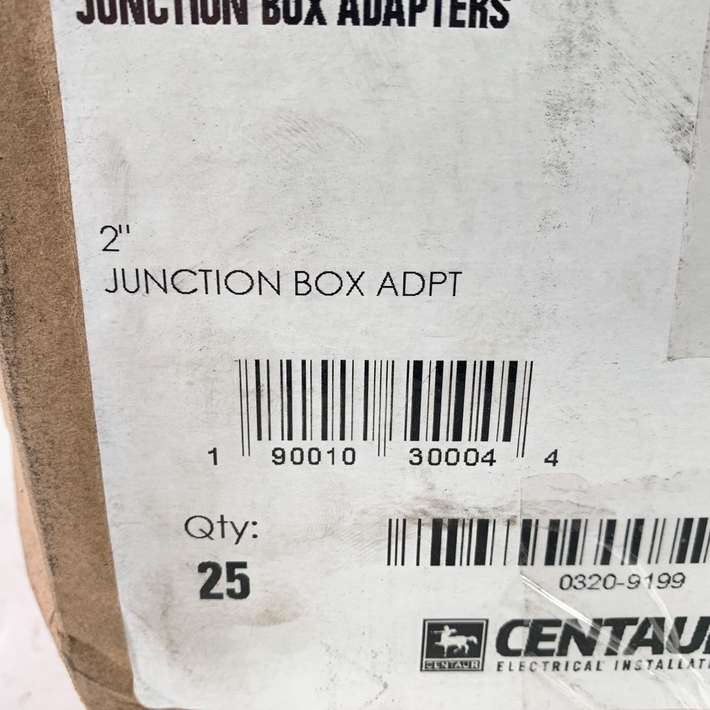 Centaur 2" Junction Box Adapter 25 Pack BA2 0320-9199