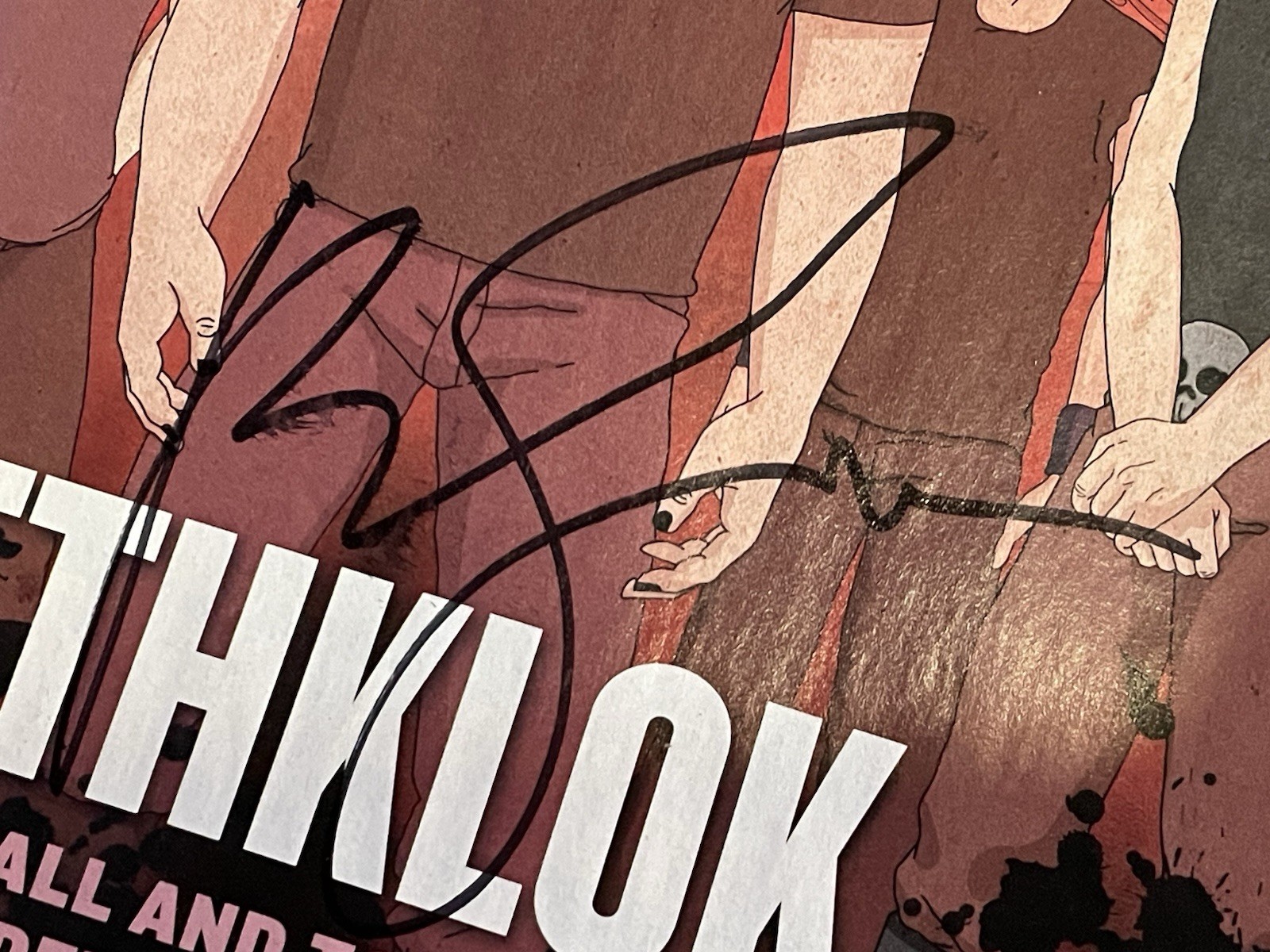 Metalocalypse Dethklok Signed Record Store Magazine Small Hoglan Beller JSA