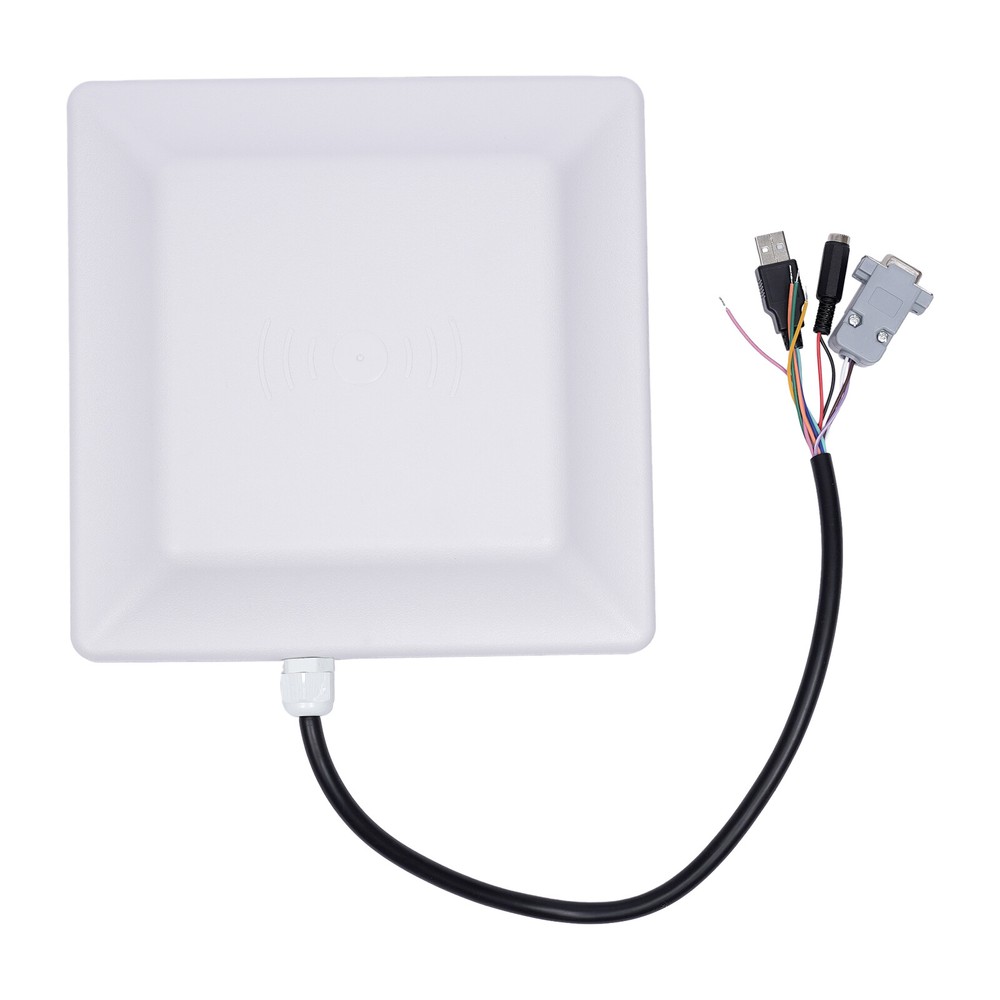 UHF RFID Long Range Card Reader for Parking Barrier Gate Access Control Kit 30db