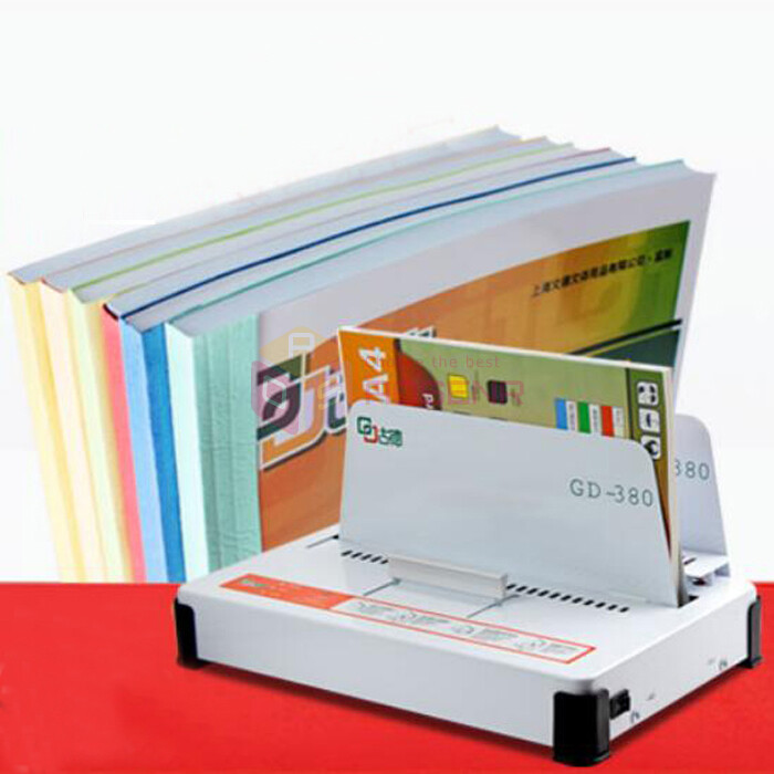 GD380 Automatic Hot Melt Binding Machine A3 A4 A5 Book Envelope Binder 220V