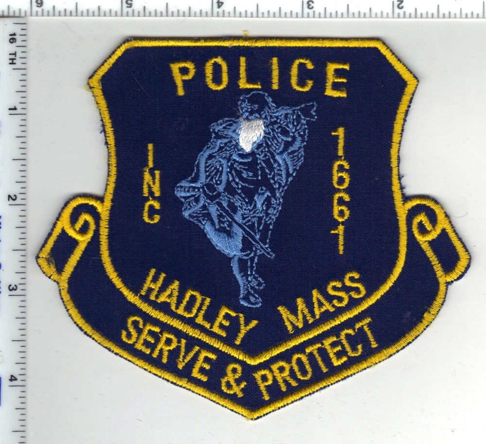 Hadley Police (Massachusetts) 2nd Issue Shoulder Patch