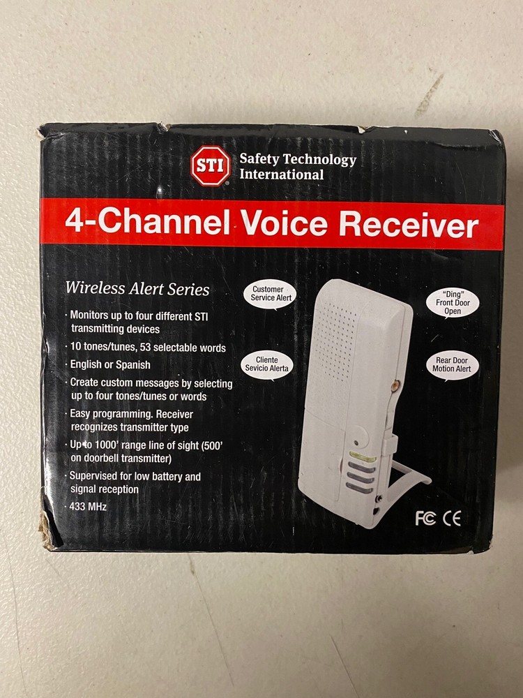 Safety First STI-V34600 Chanel Voice Receiver