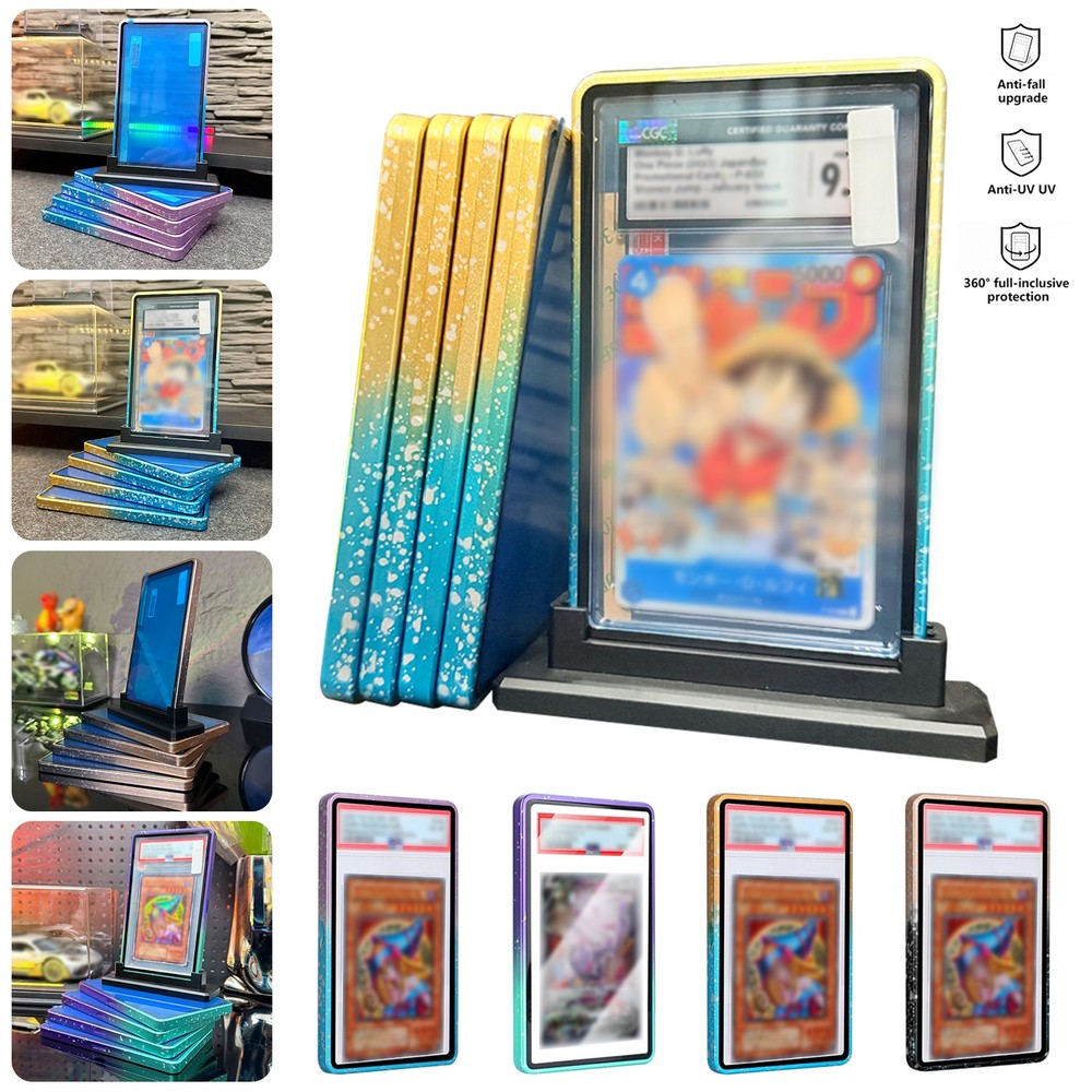 For PSA CGC Graded Trading Cards Protector Magnetic Case Holder Box Display