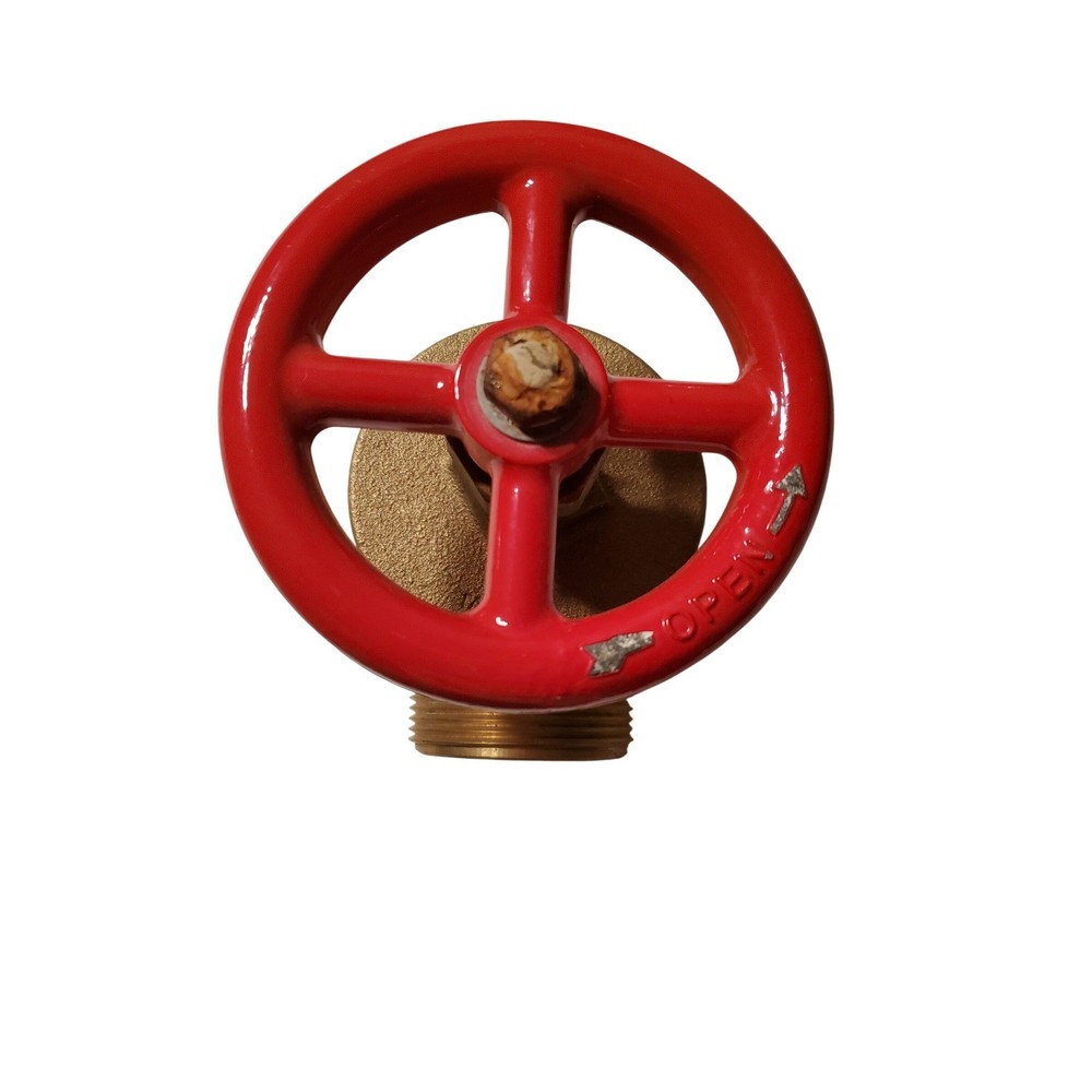 FPPI TrimFit Fire 2.5" Threaded Fire Sprinkler Brass Hose Valve