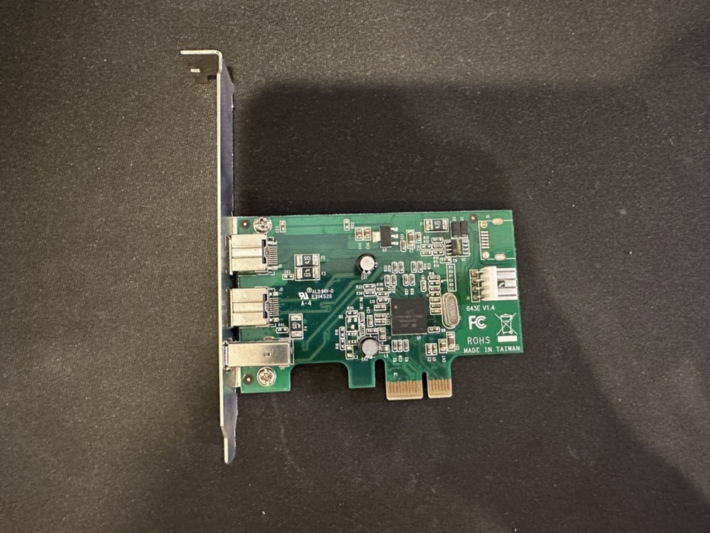 Startech 3 Port 2b 1a PCI Express FireWire Card Adapter PEX1394B3