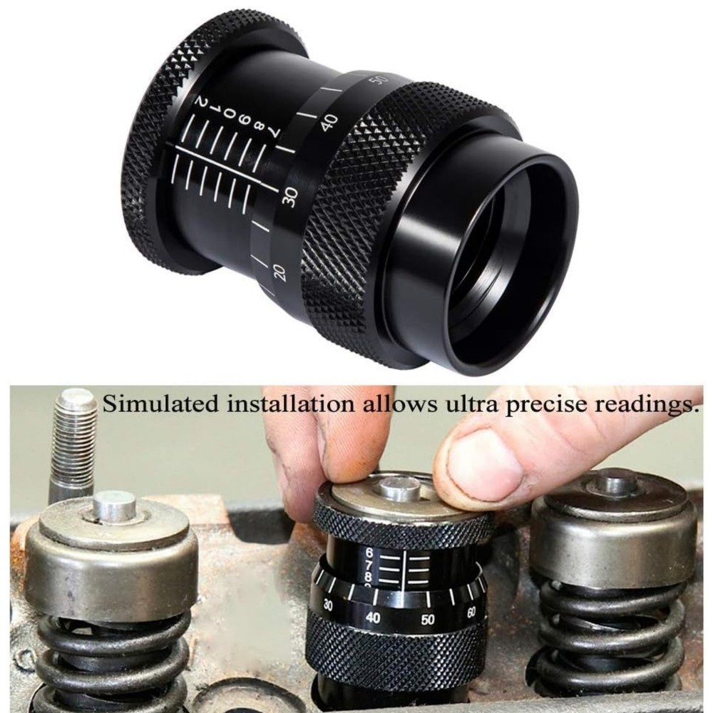1.600"-2.200" for Most V8 Engines Valve Spring Height Micrometer, Height Range