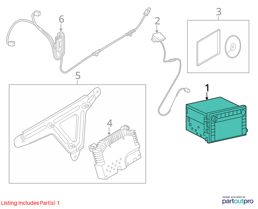 2015 Ford Expedition 8 Display Screen - Used, Reprogramming Needed, No Code