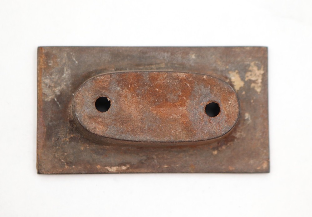 Vintage Rectangular 3 in. Steel Window Sash Lift