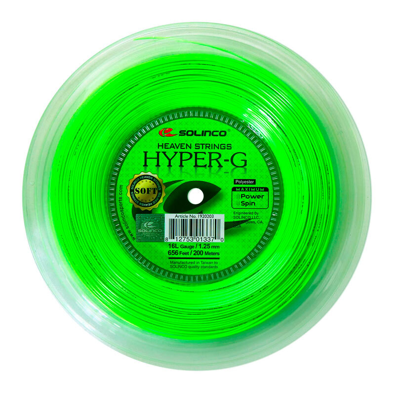 Solinco Hyper G Soft 16L Tennis String Reel