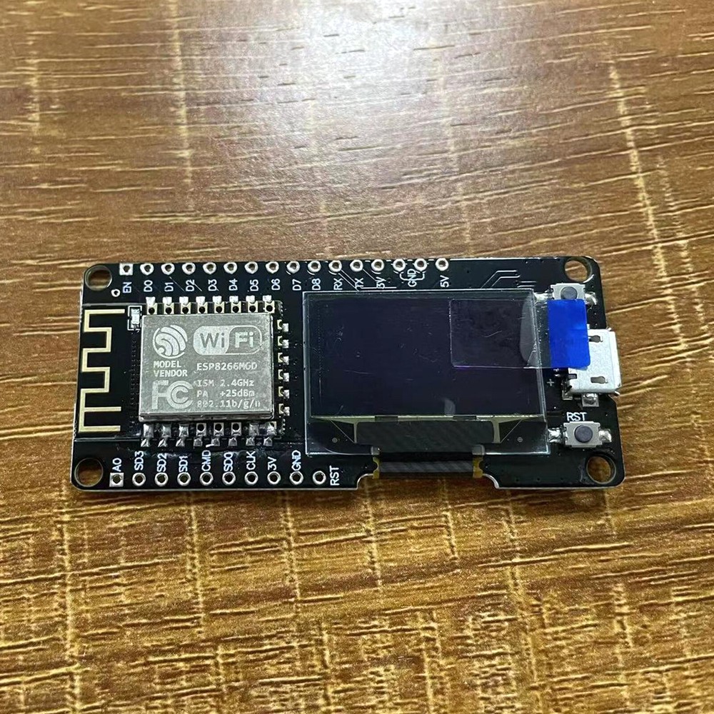 NODEMCU Wemos Wifi ESP8266 ESP-12F CP2102 Micro USB Development Board +0.96"OLED