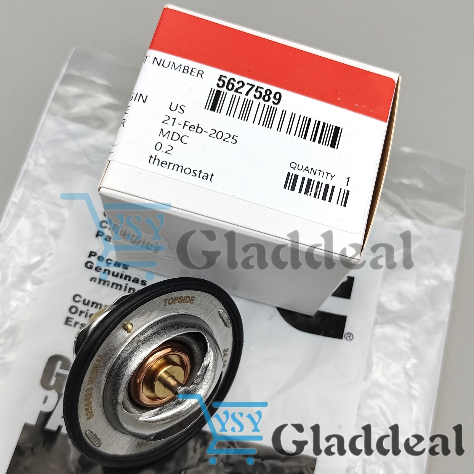 Thermostat For Cummins Engine P/N 5627589