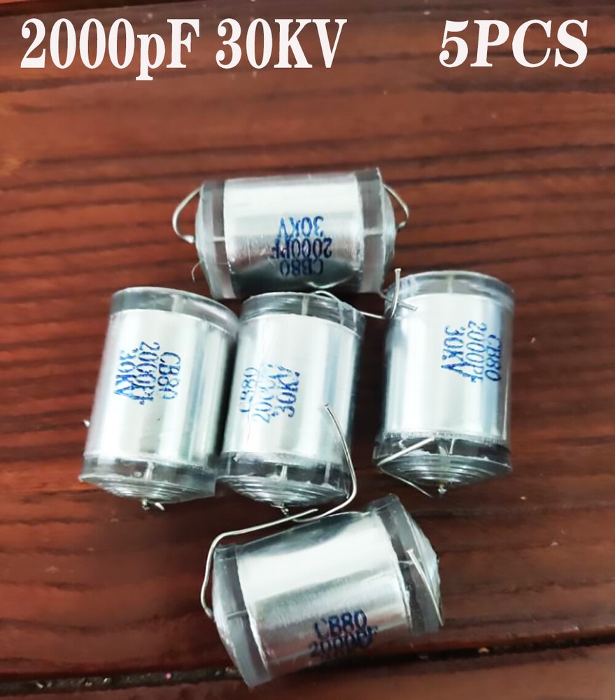 5PCS 2000pF 30KV high voltage capacitor Marx generator voltage doubler rectifier