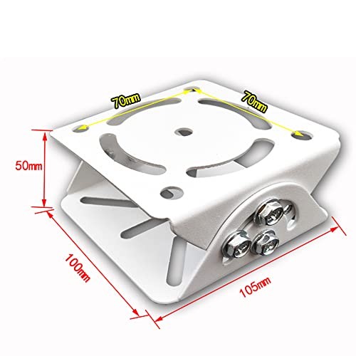 Universal Security Camera Mount Bracket - Heavy Duty Metal Adapter for PTZ,