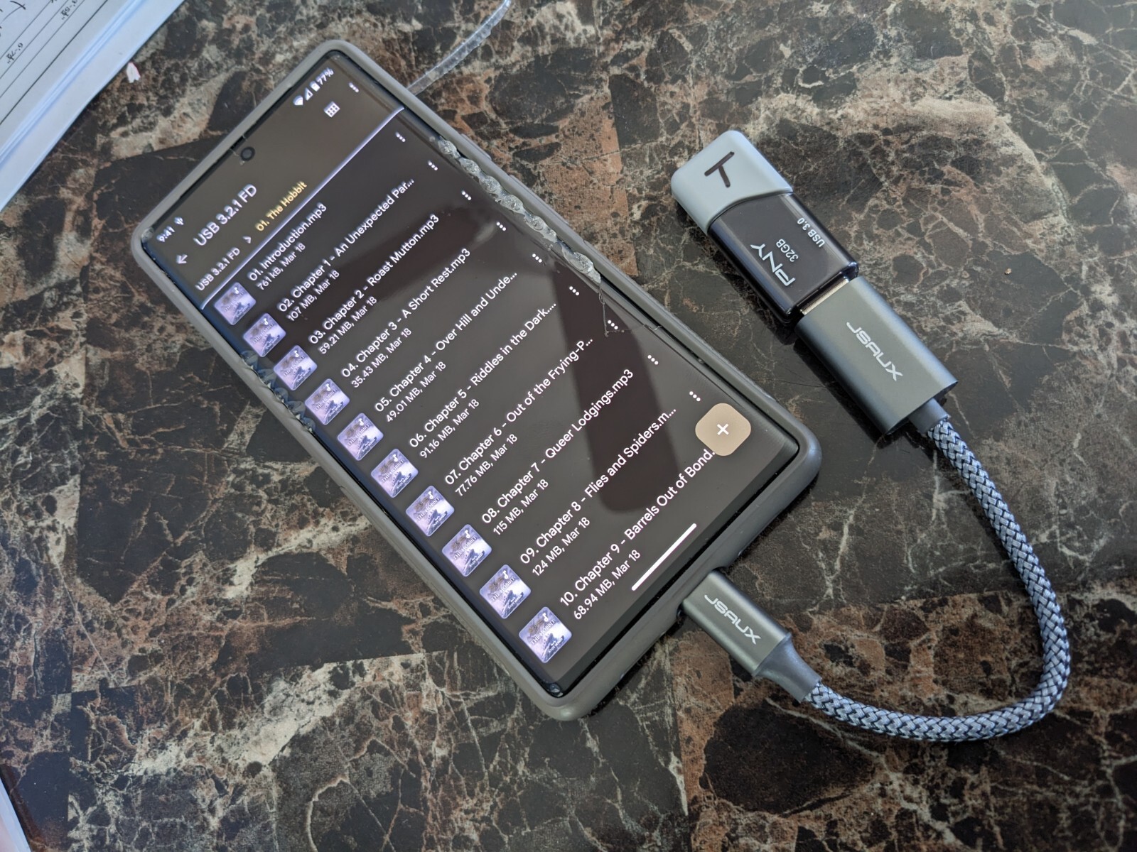 J.R.R. Tolkien - The Hobbit - Lord of the Rings - MP3 USB 25 Audiobooks Series