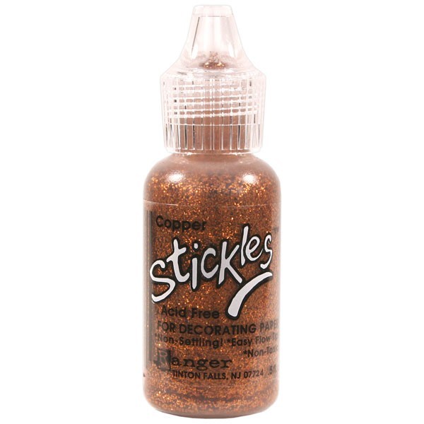 Ranger Stickles Glitter Glue 0.5oz - Copper