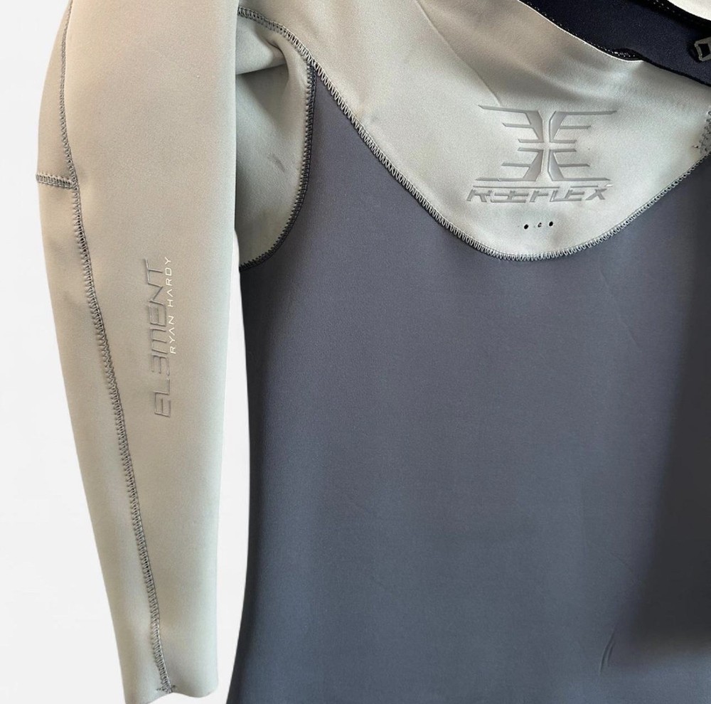 Ryan Hardy Reeflex Wetsuit Short Sleeve Grey Size Small
