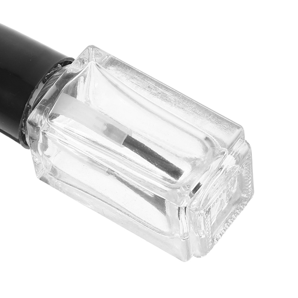 20 Pcs Transparent 5ml Nail Polish Bottles Empty Container With Brush Cap
