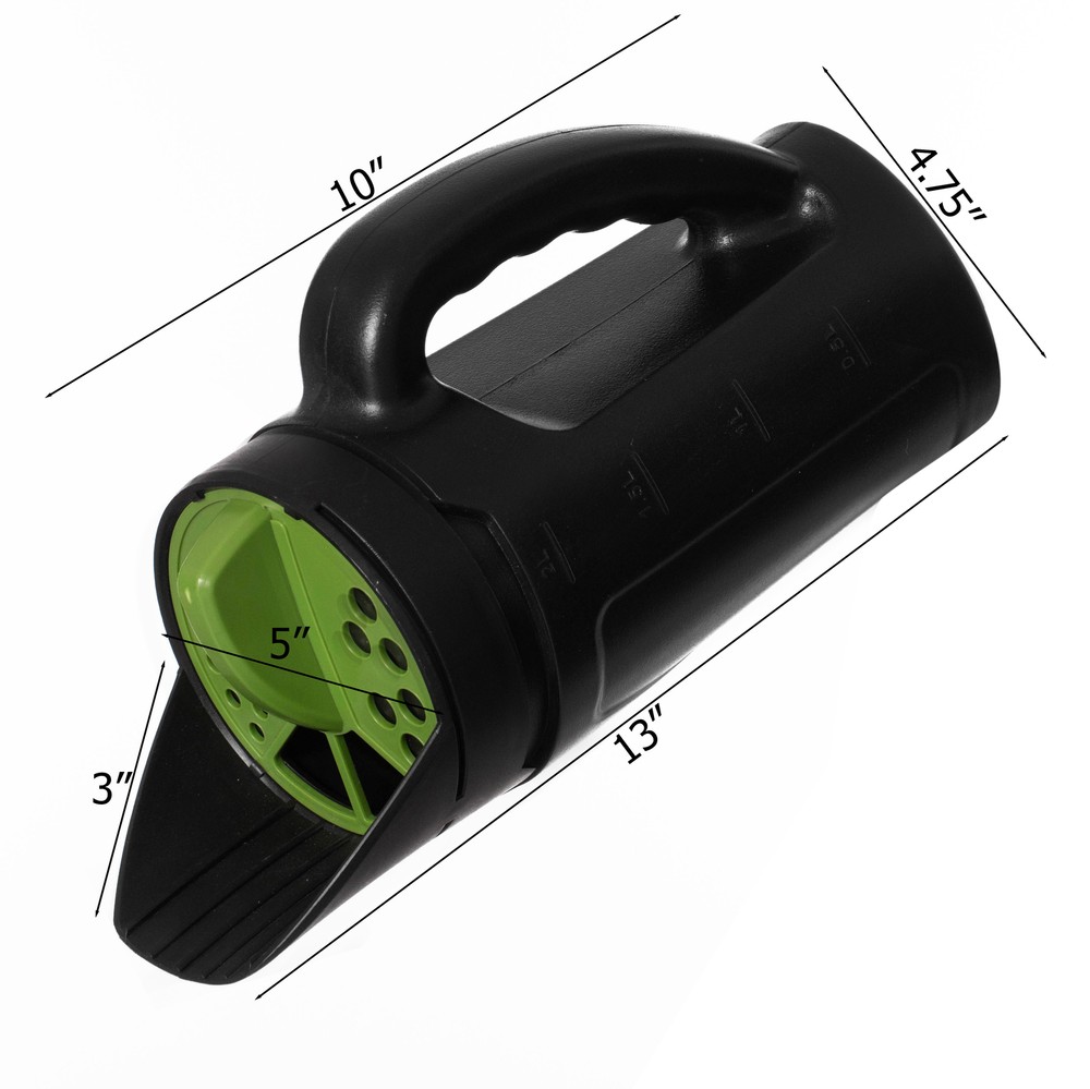 Handheld Seed Spreader Versatile Lawn & Garden Tool Adjustable Shaker