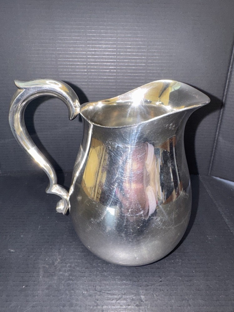 VTG Reed & Barton Silverplate Creamer Pitcher #968 Elegant Coffee Tea Cream Jug