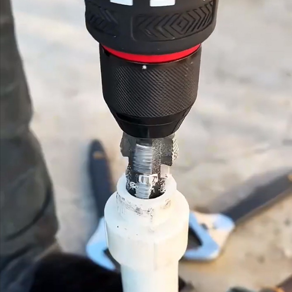 Integrated Internal & External Pipe Threading Tool PVC Pipe Thread Cutting Tool