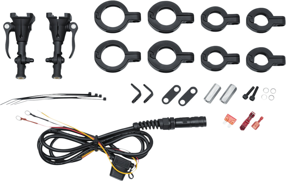 Kuryakyn WanderBar Portable Bluetooth Speaker Universal Motorcycle Mounting Kit