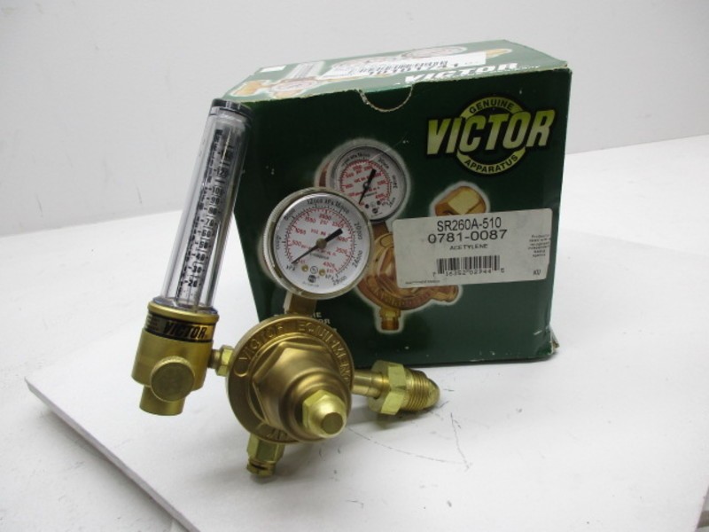 VICTOR SR260A-510 ACETYLENE REGULATOR NSMP