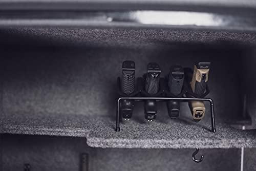Lockdown 4 Handgun Rack with Vinyl Coating for Gun Vault Organization, Storage