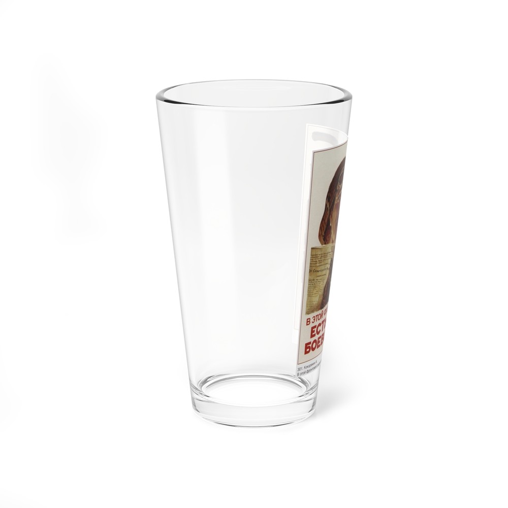 Soviet Era Poster 544 - Pint Glass 16oz
