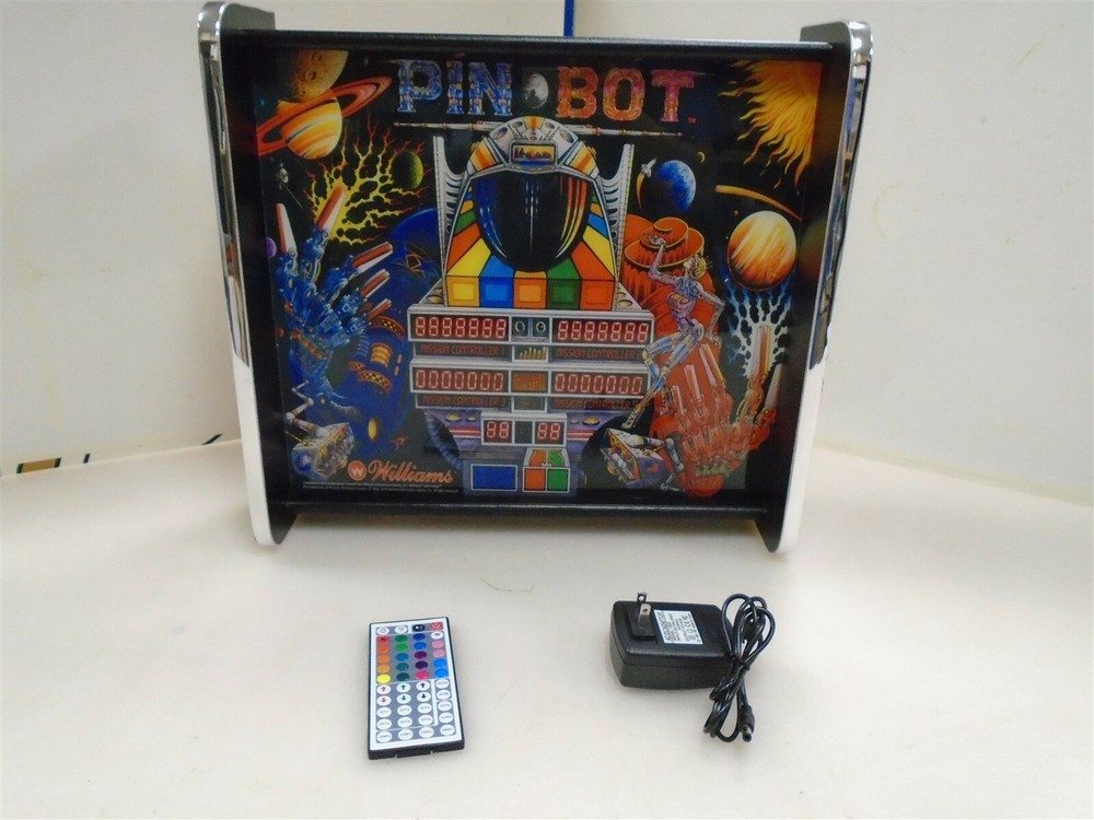 Williams Pinbot Pinball Head LED Display light box