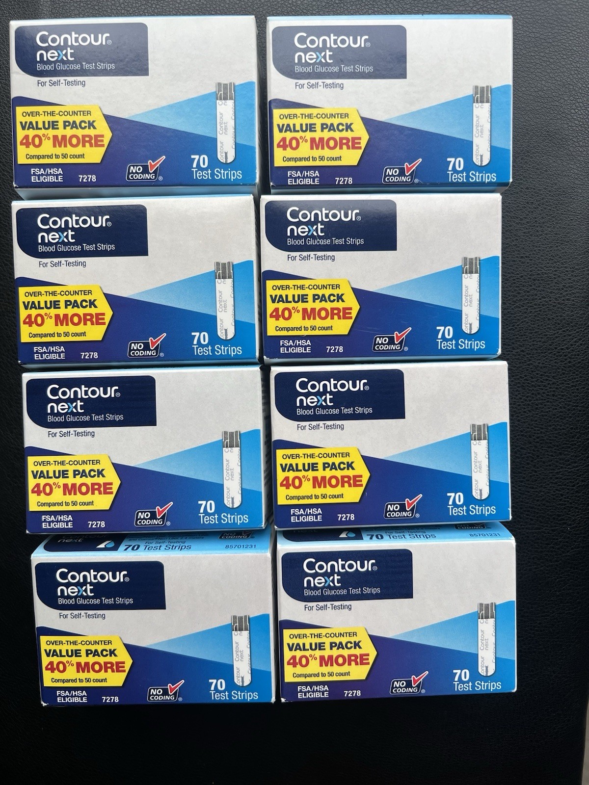 Contour Next Blood Glucose Test Strips 560ct