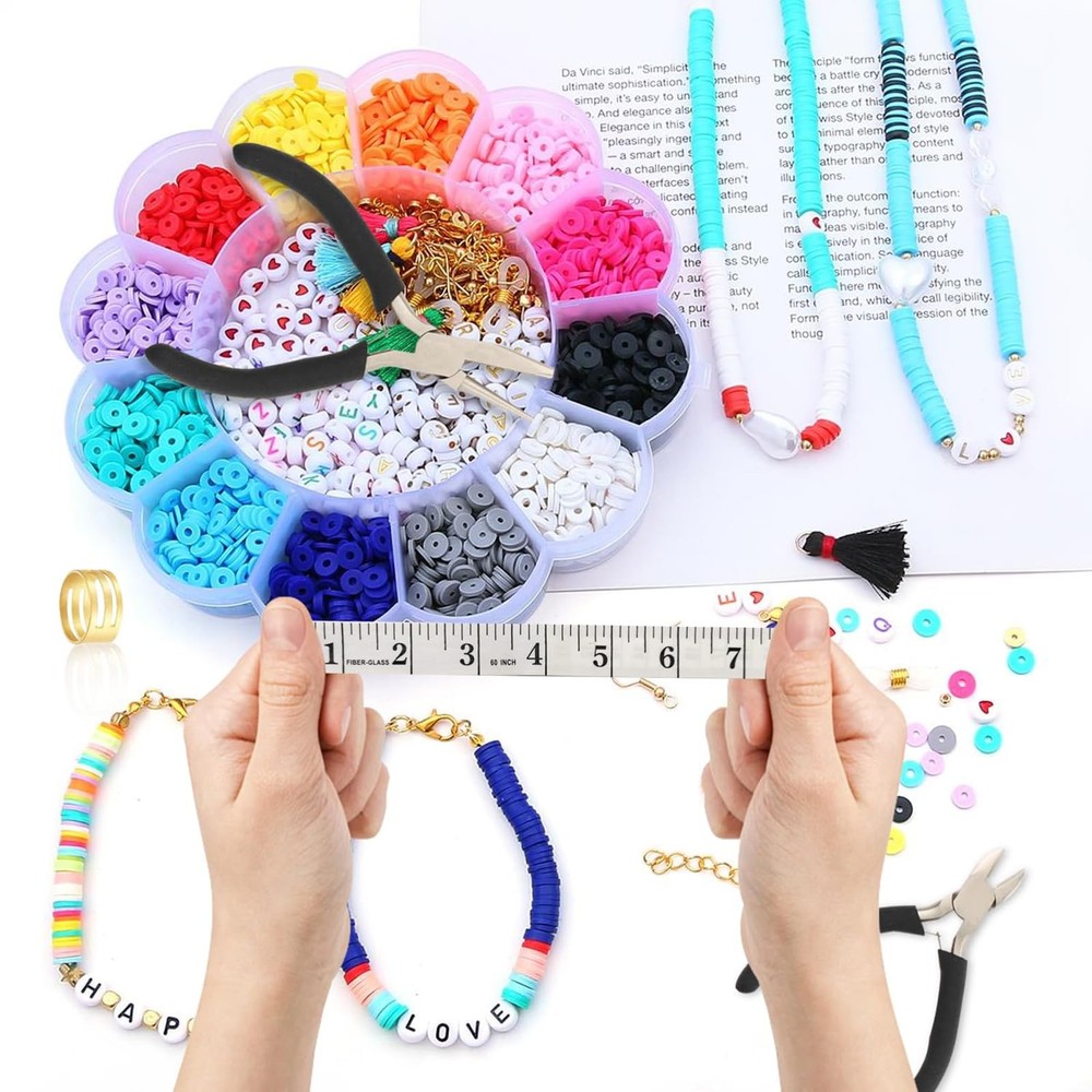 6 Piece Jewelry Pliers Set - Includes Flat, Needle, Round & Bending Mini Set