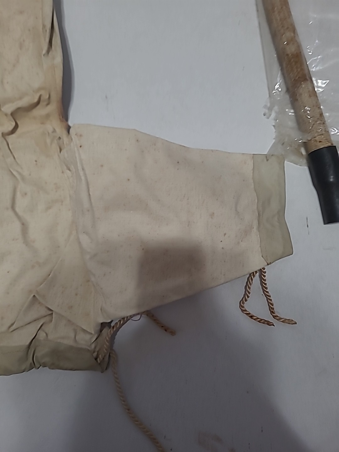 (2) RARE German Child Gas Jacket WWII NOT COMPLETE