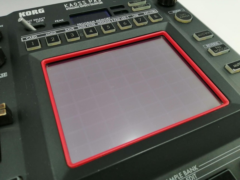 Korg KP3 Kaoss Pad Dynamic Effects Sampler XY Pad Motion MIDI USB SD Card
