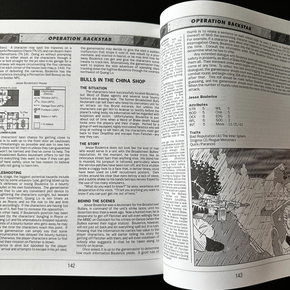 Classic BattleTech A Guide to Covert Ops 35008 FanPro WK Games Sourcebook
