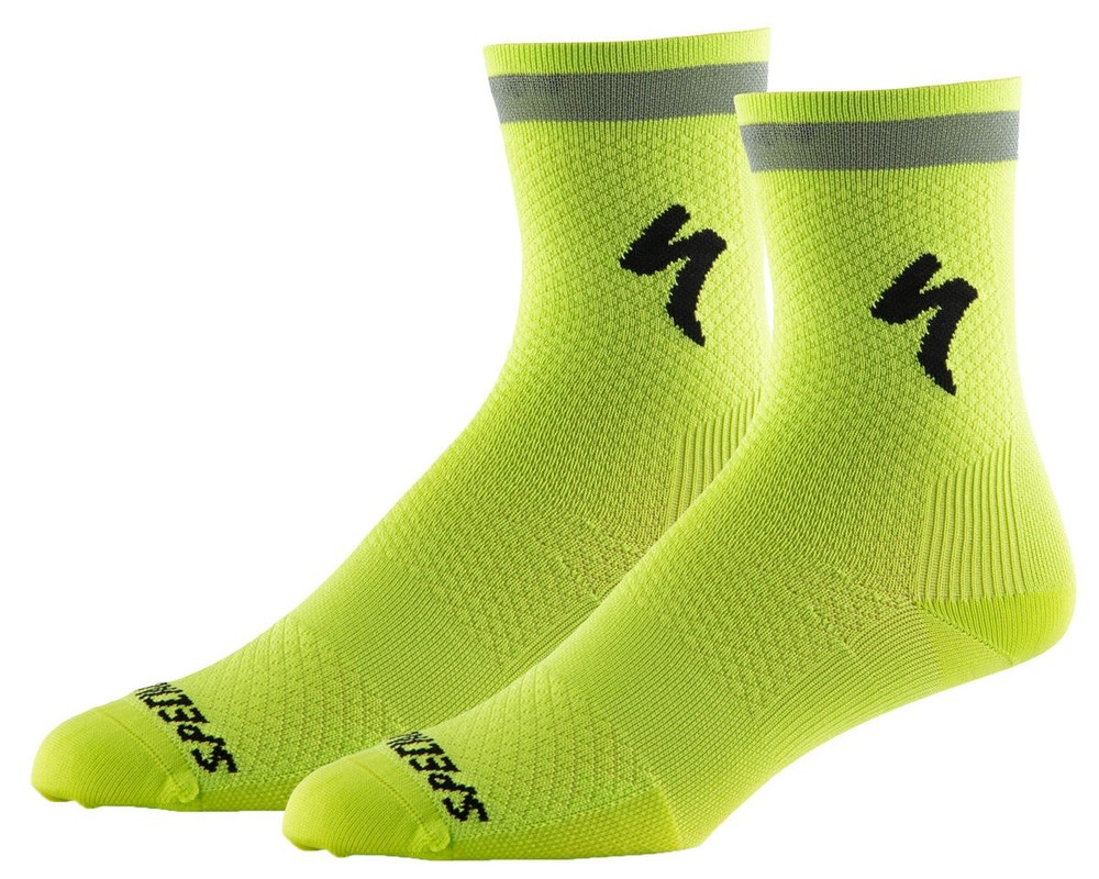 Specialized Soft Air Reflective Tall Socks (Hyper Green)