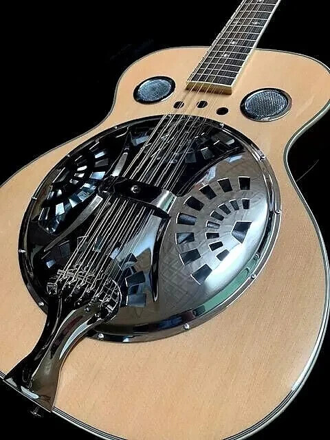 GREAT PLAYING NEW 12 STRING ACOUSTIC DOBRO RESONATOR GUITAR