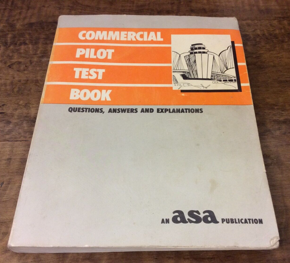 Vintage ASA Commercial Pilot Test Book