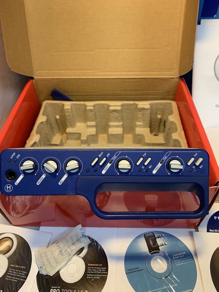 Digidesign Mbox 2 USB Audio Interface Pro Tools Boxed