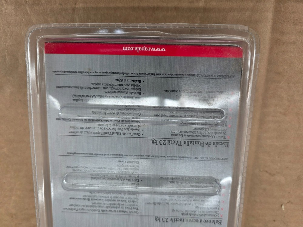 Rapala Touch Screen Scale 50# Angler Model RTDS-50