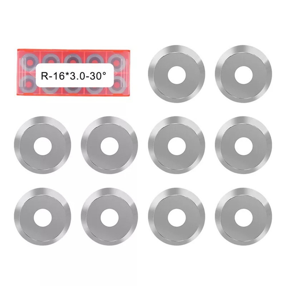 Professional grade round carbide inserts pack suitable for wood For Lathes