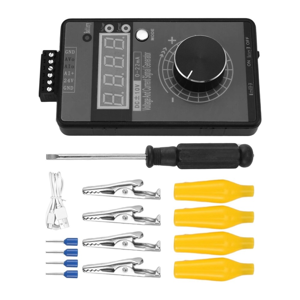 0420MA DC 010V GeneratorAnalog Generator with 4Digit LCD Display