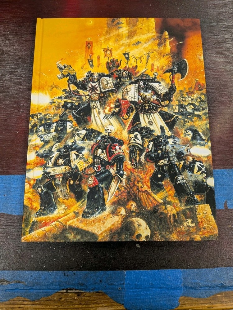 Black Templars Codex Supplement Full Art Cover Games Workshop Warhammer 40,000