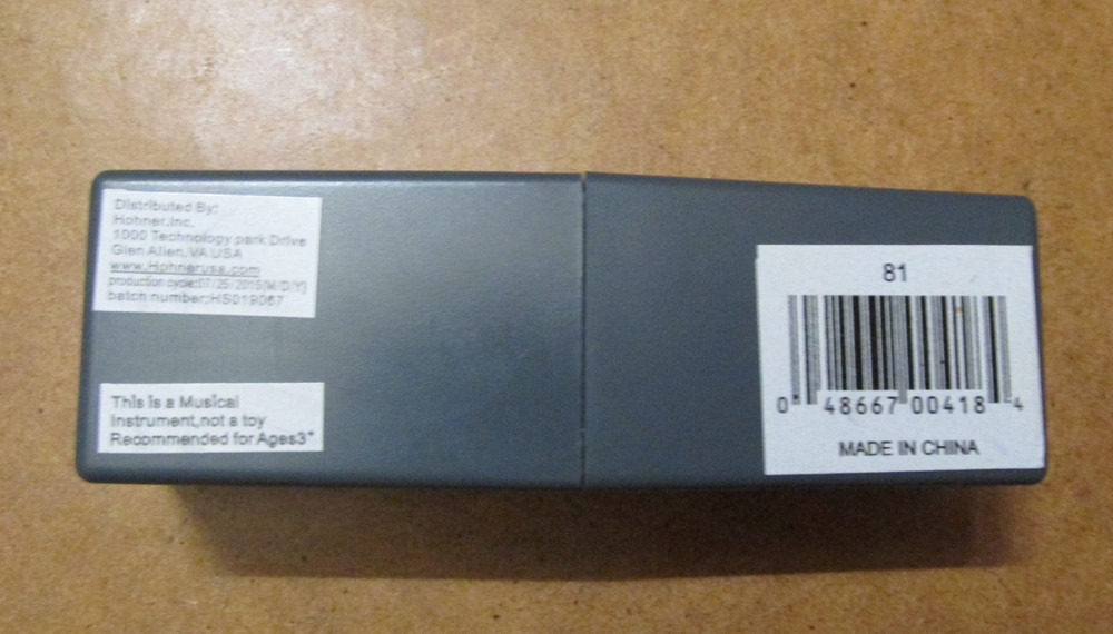 Hohner Pocket Pal Harmonica w/Plastic Case